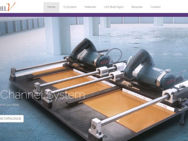 Channel Letter System Web Site